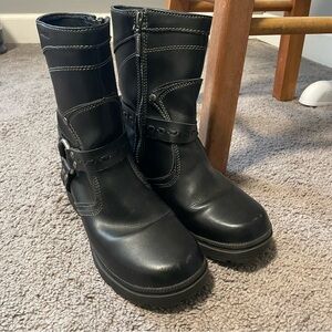 WOMENS MILWAUKEE MOTORCYCLE BOOT "DARE DEVIL" women size 7.5